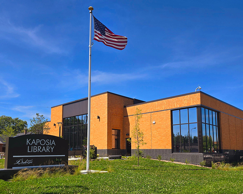 Exterior of Kaposia Library.