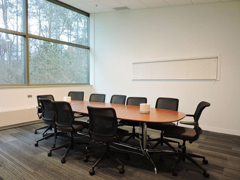 Inver Glen Conference Room with table and 10 chairs.