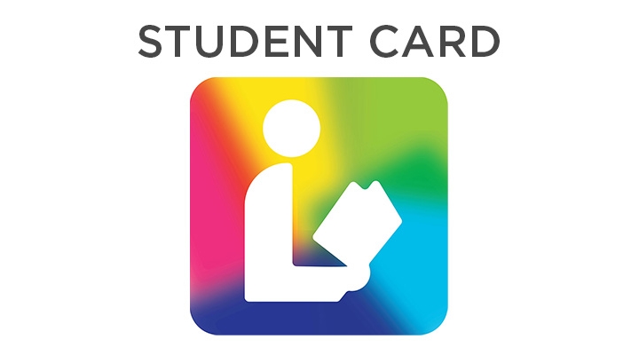 Student card logo.