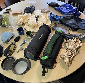 Tables with items available at Outdoor Gear Swap.